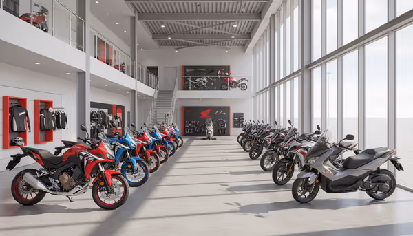 Galeria de Fotos, Showroom Concessionária Honda