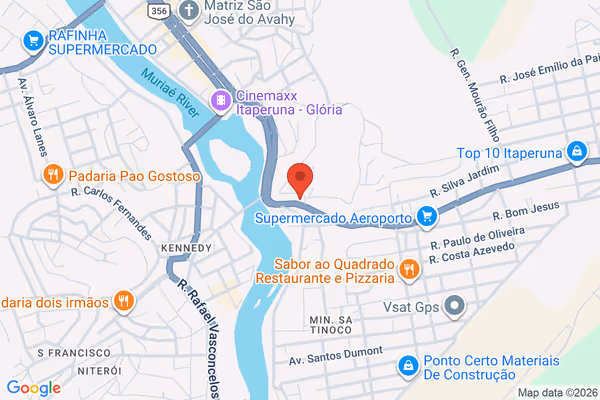 Mapa da localização - Seminovas