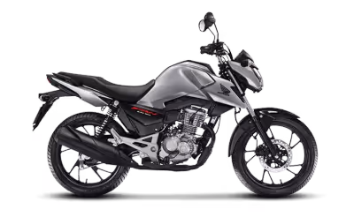 CG 160 Fan - Prata Metálico - Iron Nail Silver Metallic