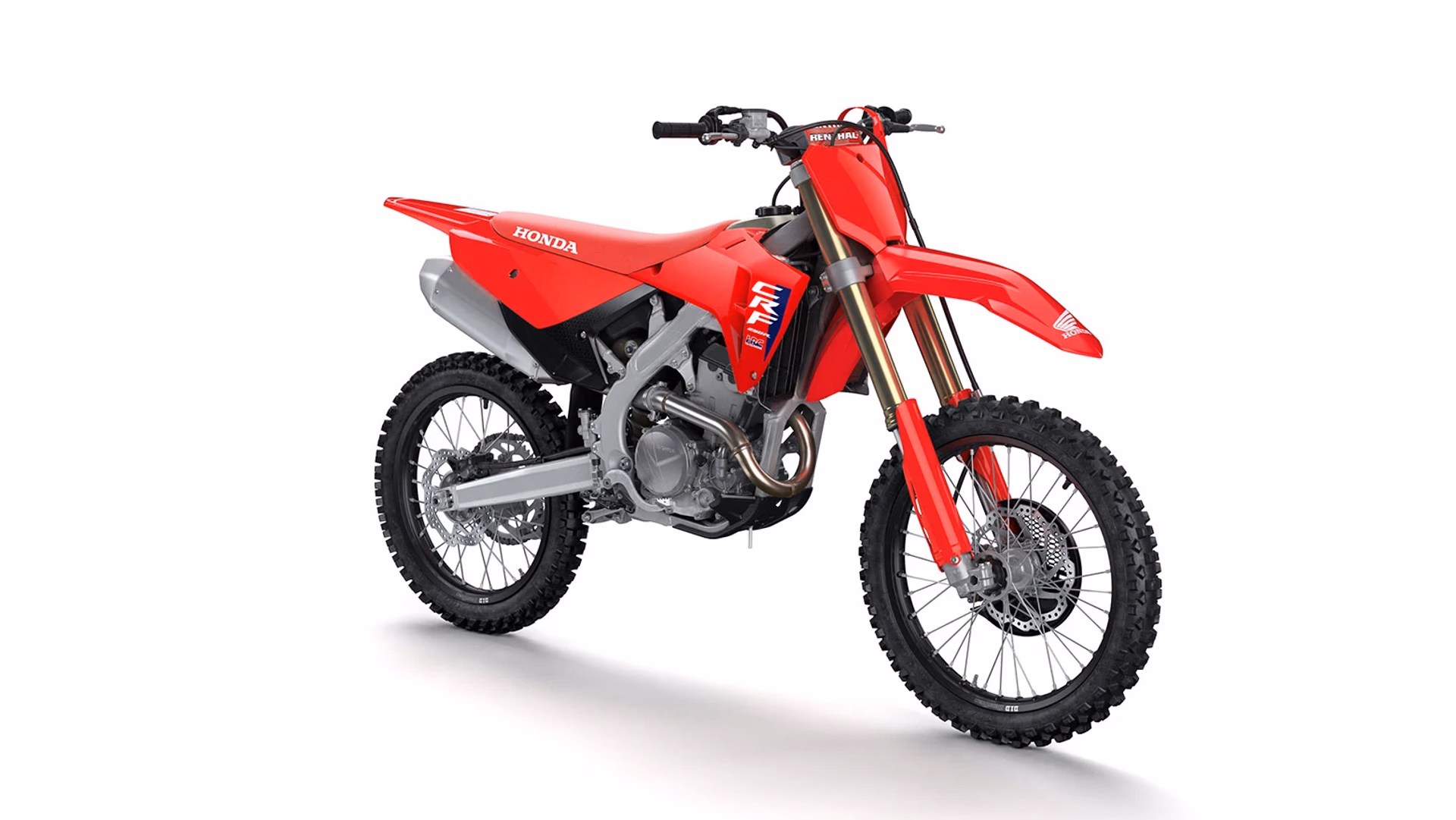 CRF 250R em estúdio vista frontal - 1 de 7