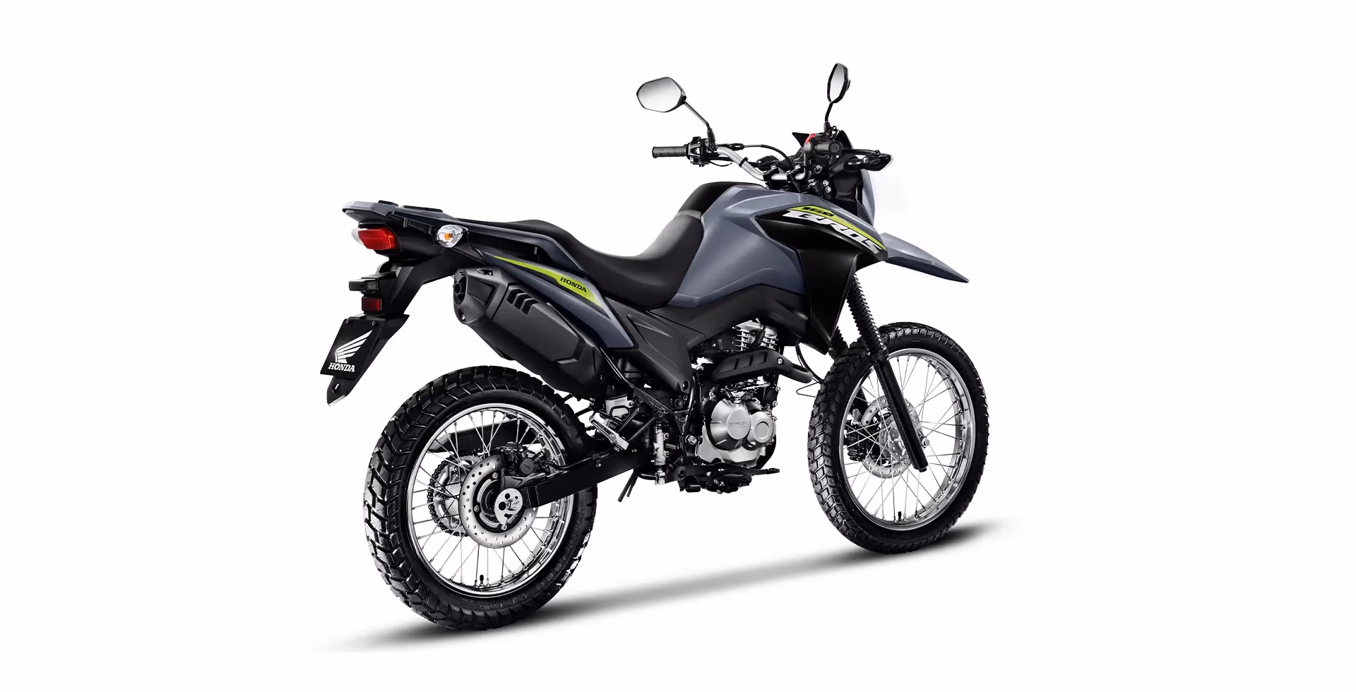 NXR 160 Bros traseira direita cinza - 9 de 17