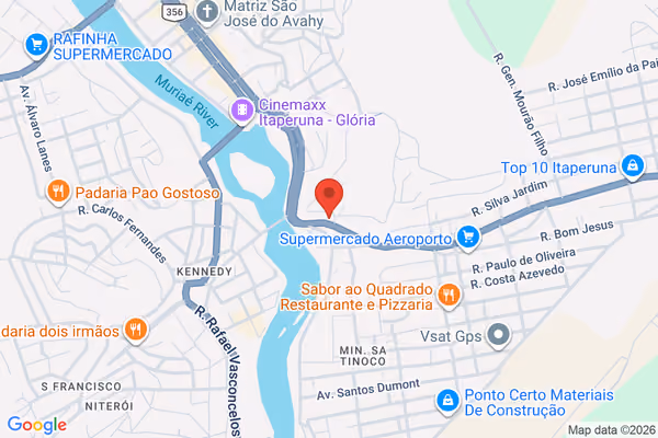 Mapa da localização - Seminovas